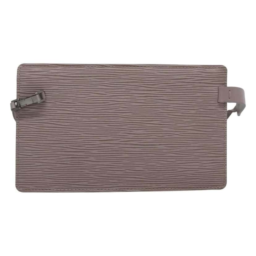 Louis Vuitton Rochelle Waist Bag Purple Leather Good condition - Back View