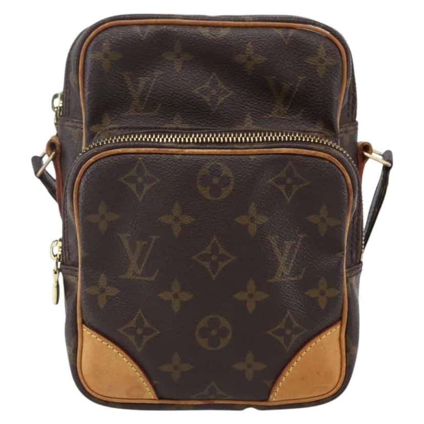 Louis Vuitton Amazone Bag Brown Canvas Good condition - Front View