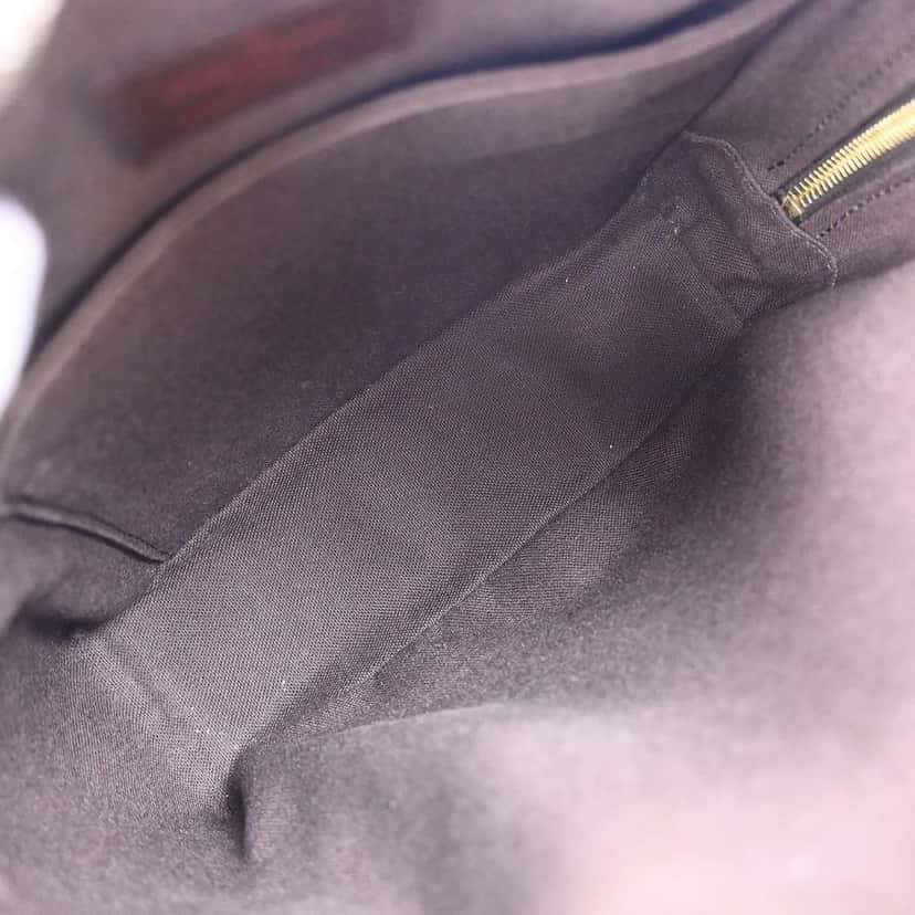 Louis Vuitton Olav Handbag Brown Canvas Good condition - Inside View