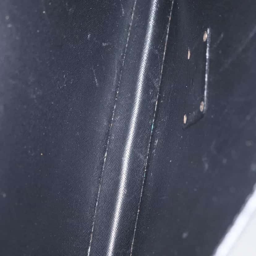 Louis Vuitton Porte-Documents Senateur Bag Black Leather Good condition - Box View