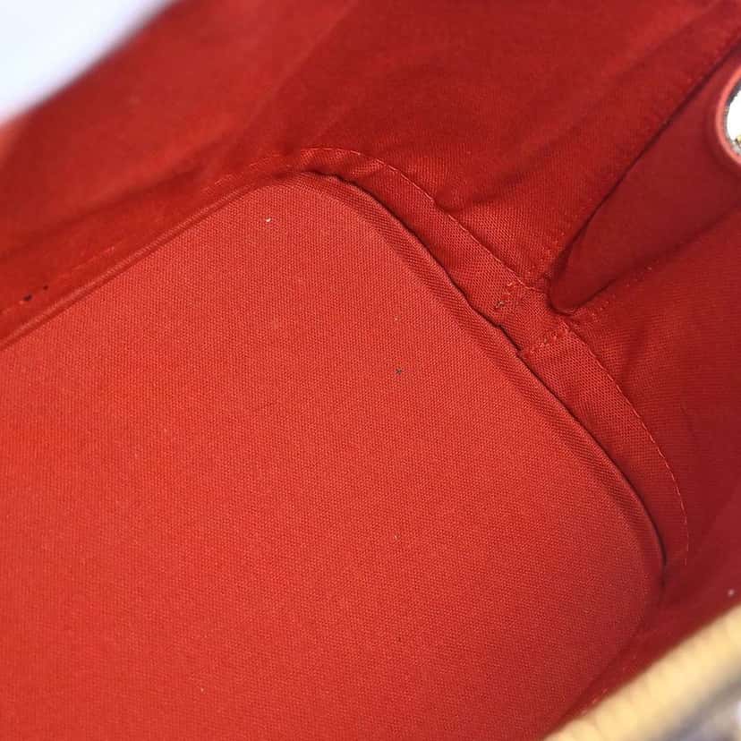 Louis Vuitton Alma Handbag Brown Canvas Good condition - Inside View