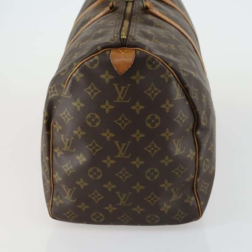 Louis Vuitton Keepall Bag Brown Canvas Fair condition - Inside View