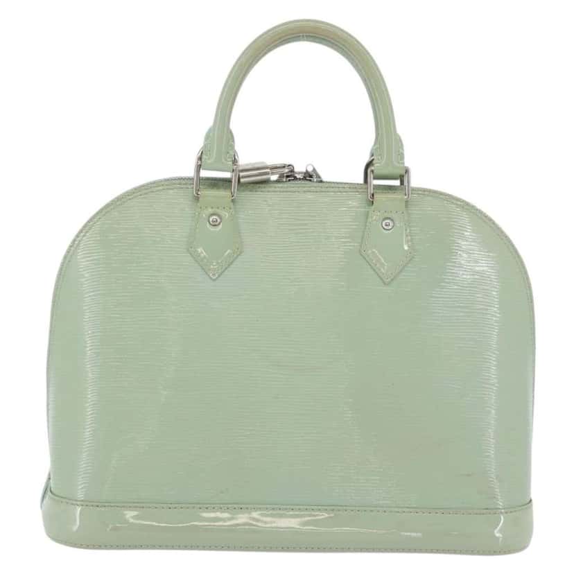 Louis Vuitton Alma Handbag Green Good condition - Back View