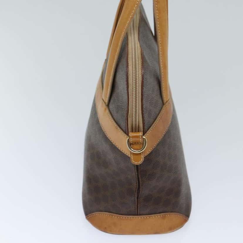 Celine Vintage Macadam Handbag Brown Canvas Fair condition - Inside View