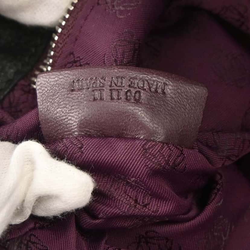 Loewe Flamenco Bag Black Leather Good condition - Box View