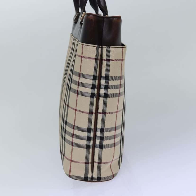 Burberry Nova Check Handbag Beige Good condition - Inside View