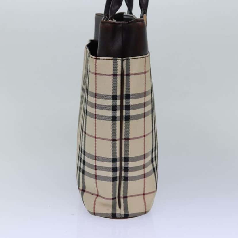 Burberry Nova Check Handbag Beige Good condition - Model View