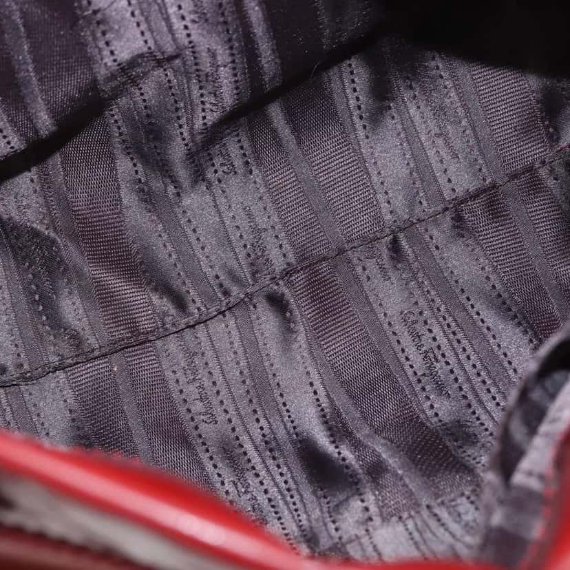 Salvatore Ferragamo Vala tote Red Leather Good condition - Box View