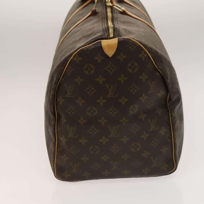 Louis Vuitton Keepall Bag Brown Canvas Good condition - Inside View