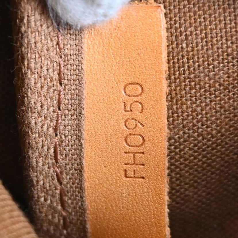 Louis Vuitton Saumur Handbag Brown Canvas Fair condition - Box View