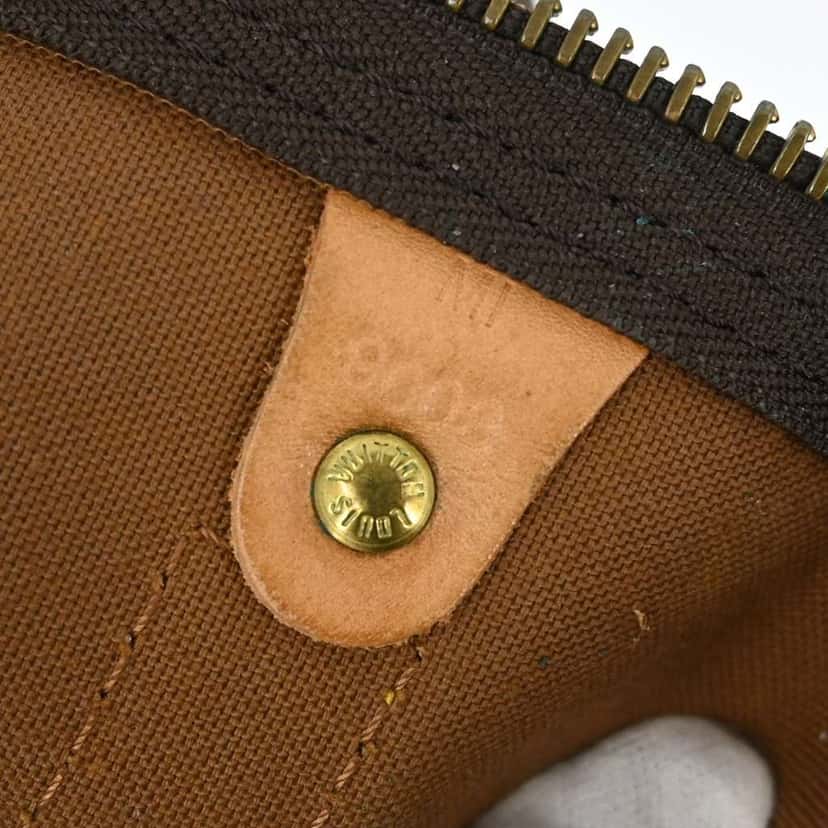 Louis Vuitton Keepall Bag Brown Canvas Fair condition - Box View