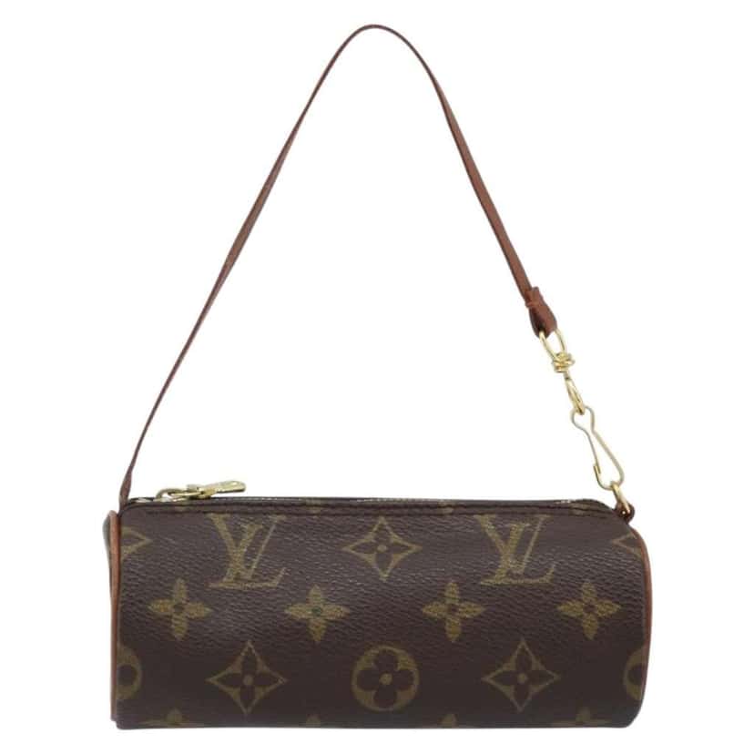 Louis Vuitton Papillon Pochette Brown Canvas Good condition - Front View