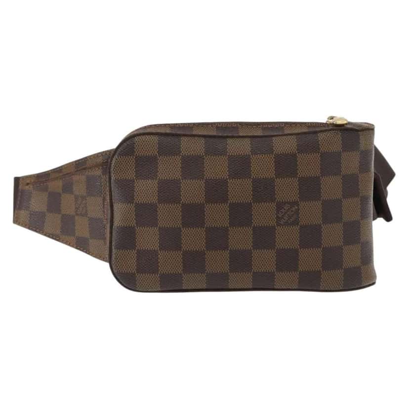 Louis Vuitton Geronimos Waist Bag Brown Canvas Good condition - Front View