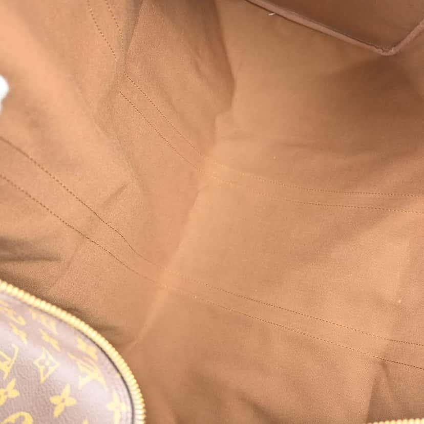 Louis Vuitton Keepall Bag Brown Canvas Fair condition - Inside View