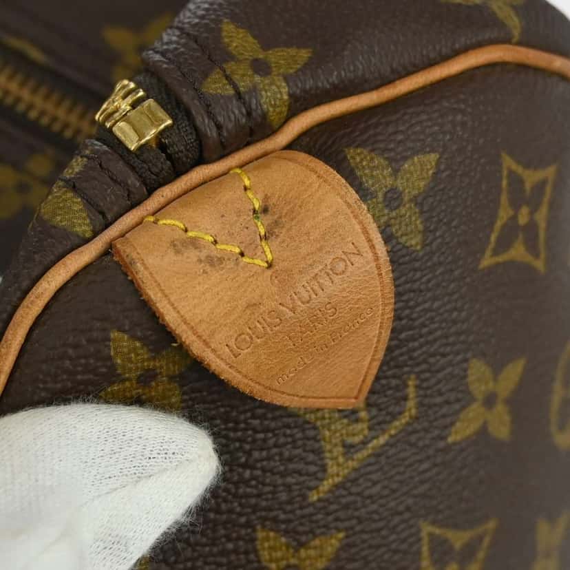 Louis Vuitton Keepall Bag Brown Canvas Fair condition - Box View