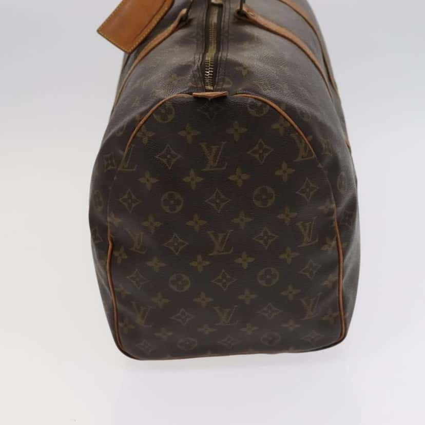 Louis Vuitton Keepall Bag Brown Canvas Fair condition - Inside View