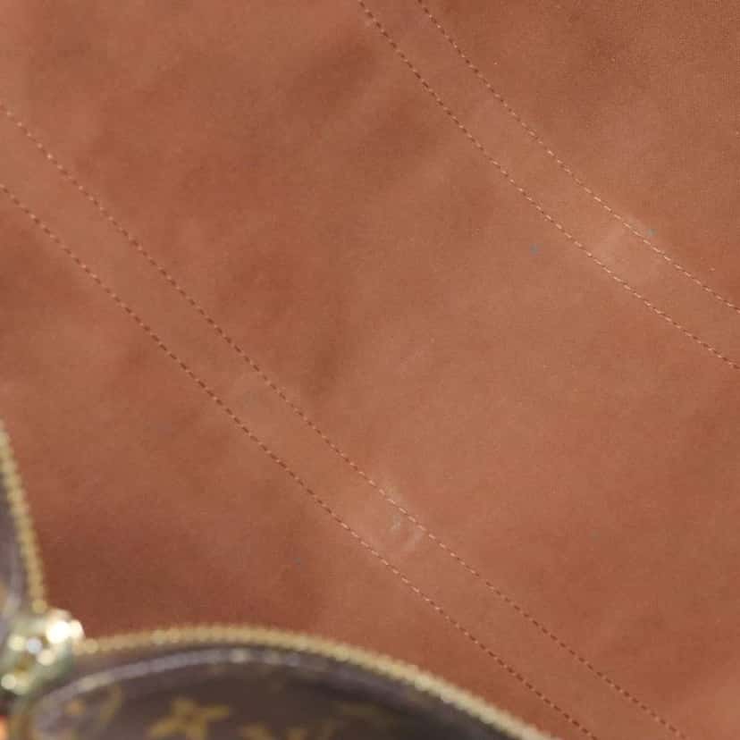 Louis Vuitton Keepall Bag Brown Canvas Fair condition - Box View