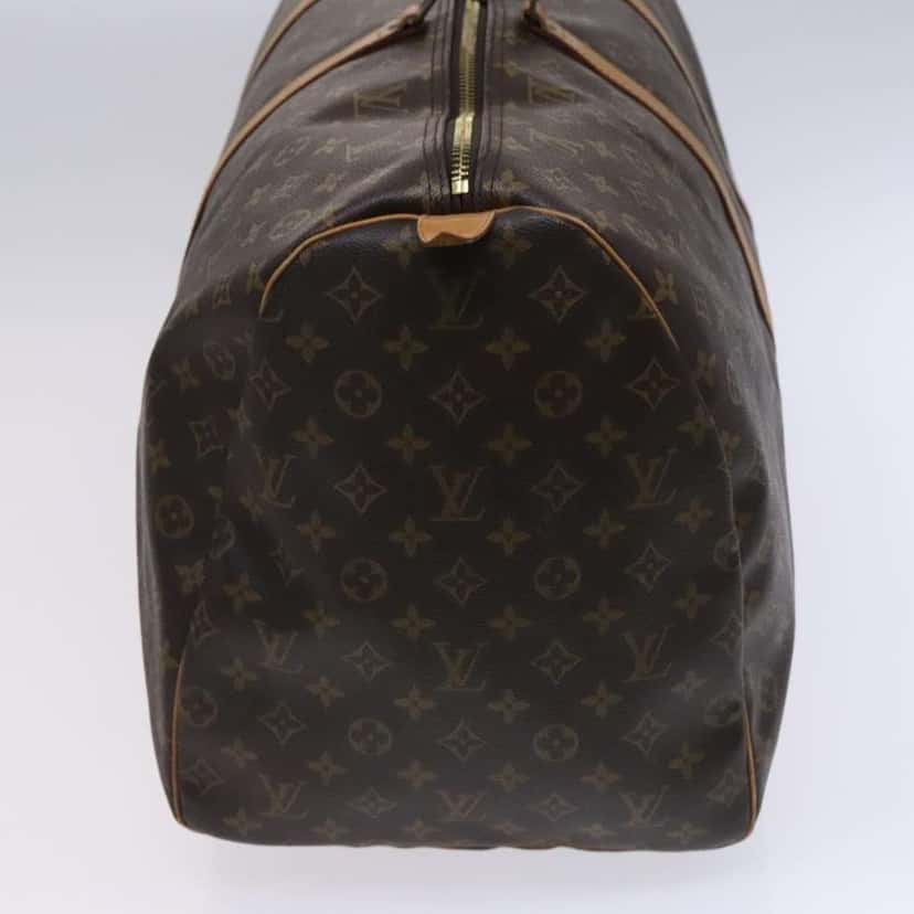Louis Vuitton Keepall Bag Brown Canvas Fair condition - Inside View