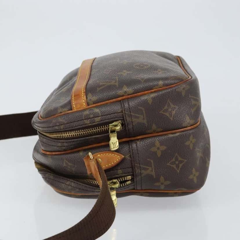 Louis Vuitton Reporter Bag Brown Canvas Good condition - Model View