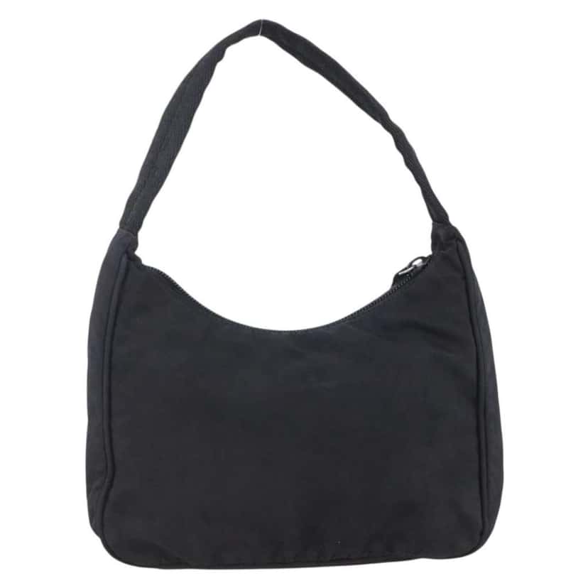 Prada Re-Edition 2000 Hobo Black Good condition - Back View