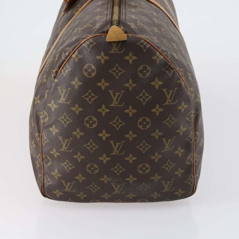 Louis Vuitton Keepall Bag Brown Canvas Fair condition - Inside View