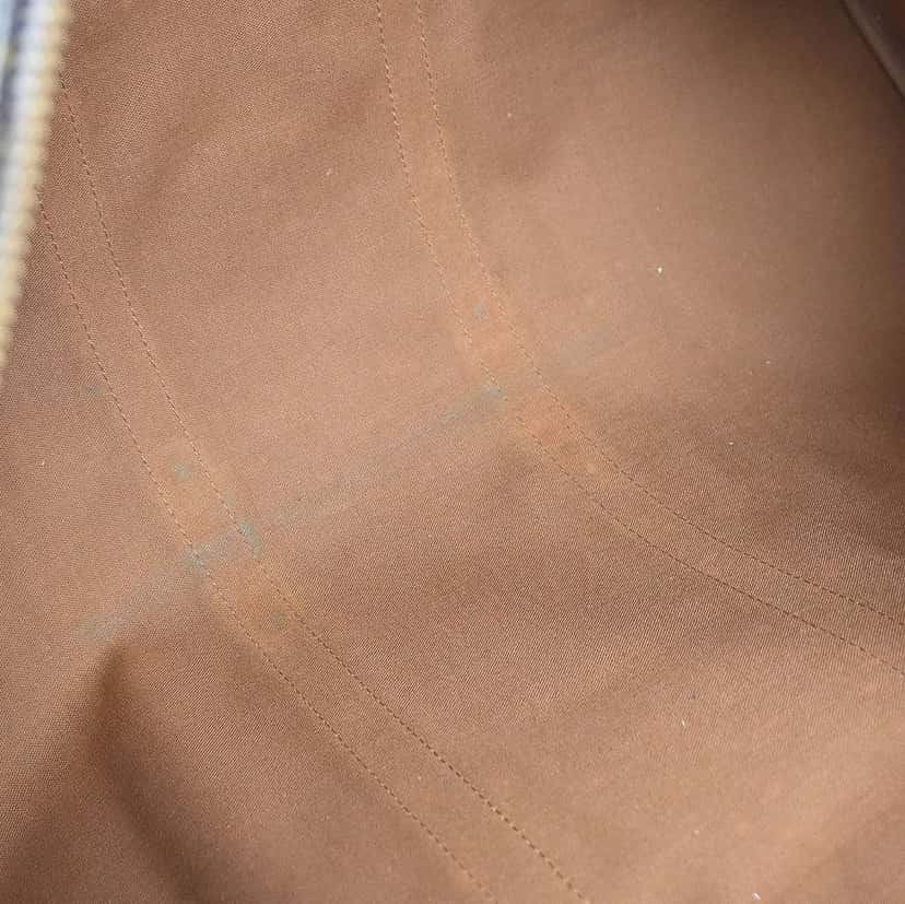 Louis Vuitton Keepall Bag Brown Canvas Good condition - Inside View