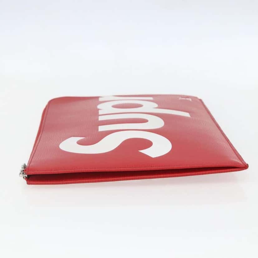 Louis Vuitton Pochette Jour Red Leather Good condition - Inside View