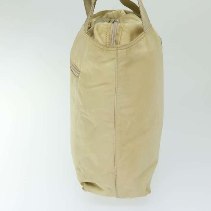 Prada Vintage Zip Tote Beige Fair condition - Model View