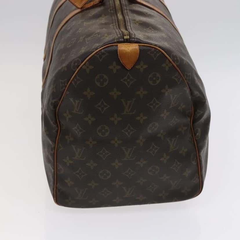 Louis Vuitton Keepall Bag Brown Canvas Fair condition - Inside View