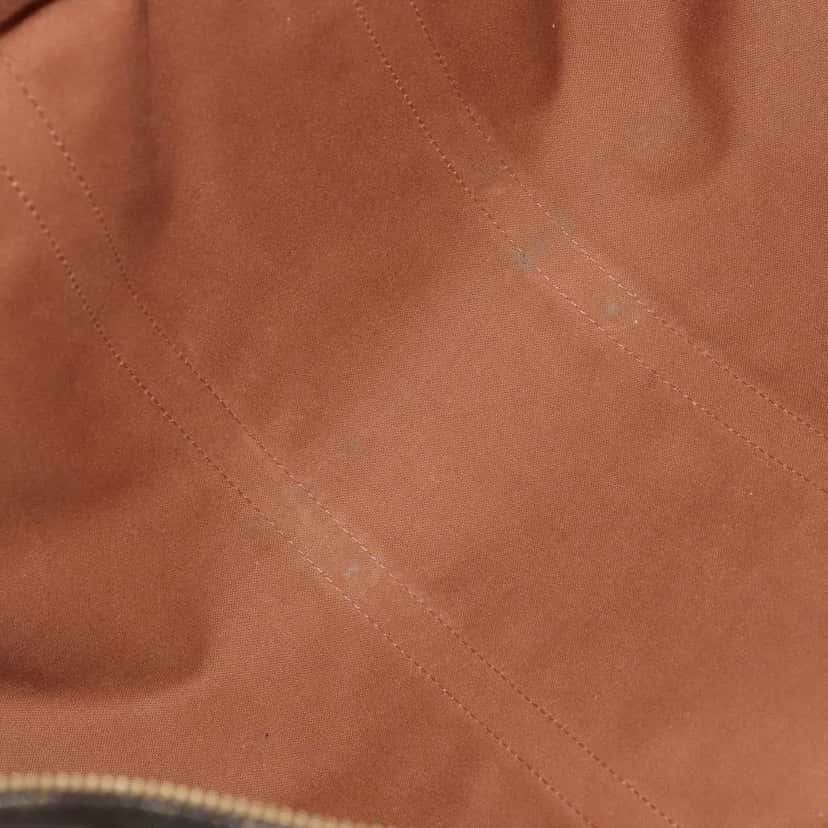 Louis Vuitton Keepall Bag Brown Canvas Fair condition - Box View