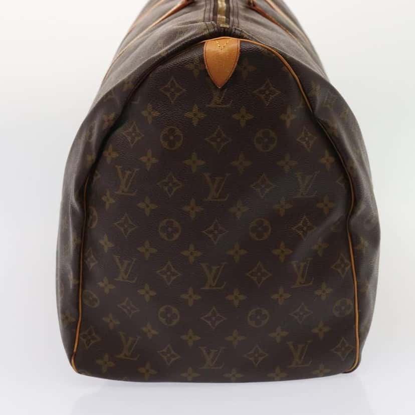 Louis Vuitton Keepall Bag Brown Canvas Fair condition - Inside View