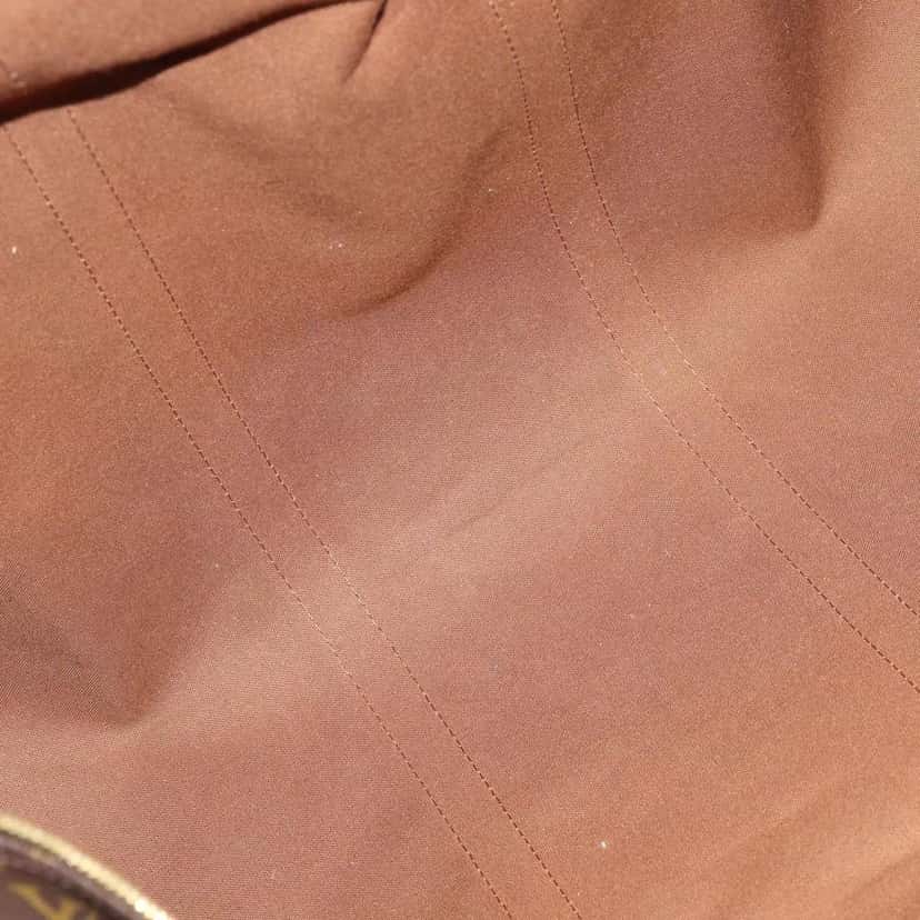 Louis Vuitton Keepall Bag Brown Canvas Fair condition - Box View