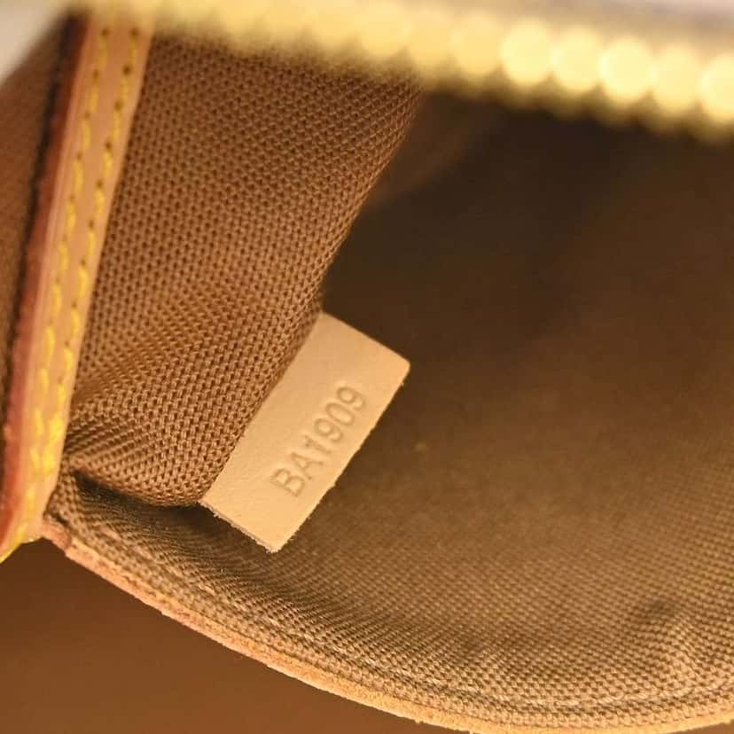 Louis Vuitton Alma Handbag Brown Canvas Good condition - Box View