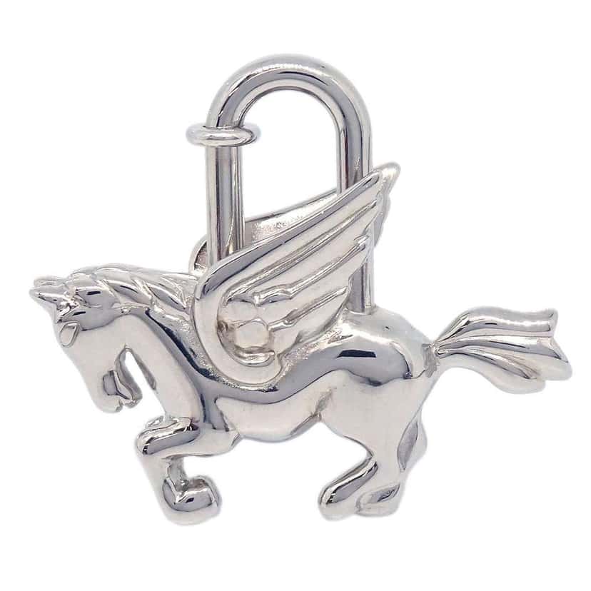 Hermès Cadena Silver Good condition - Back View