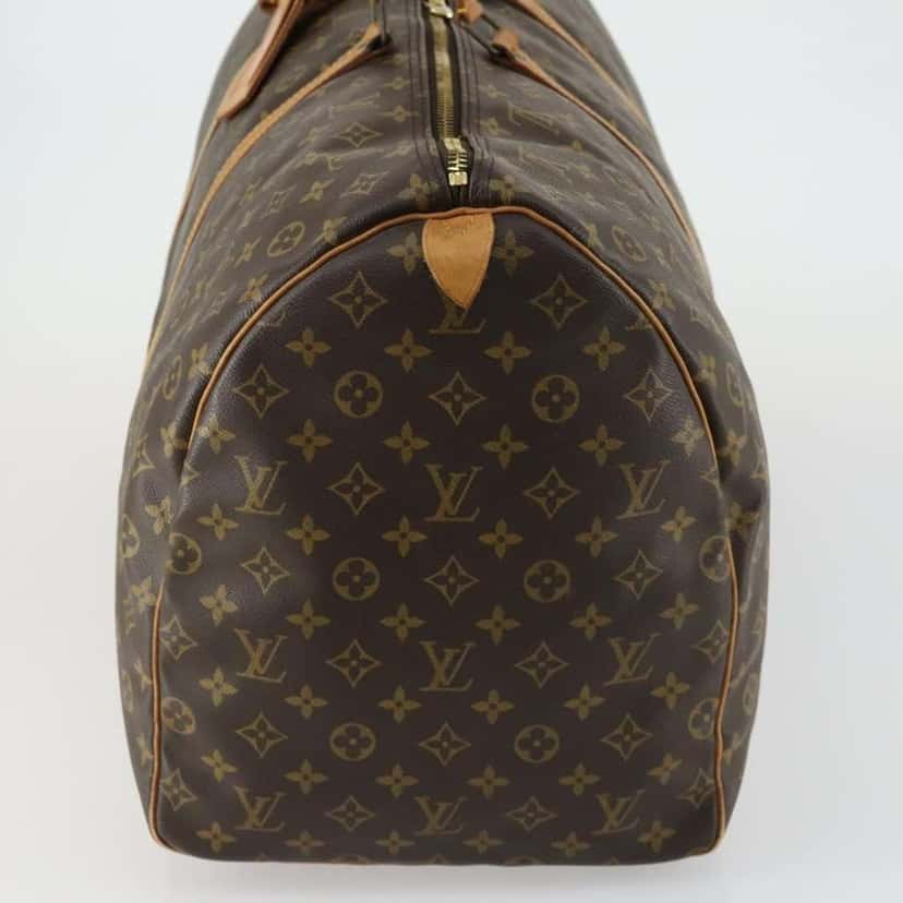 Louis Vuitton Keepall Bag Brown Canvas Fair condition - Inside View