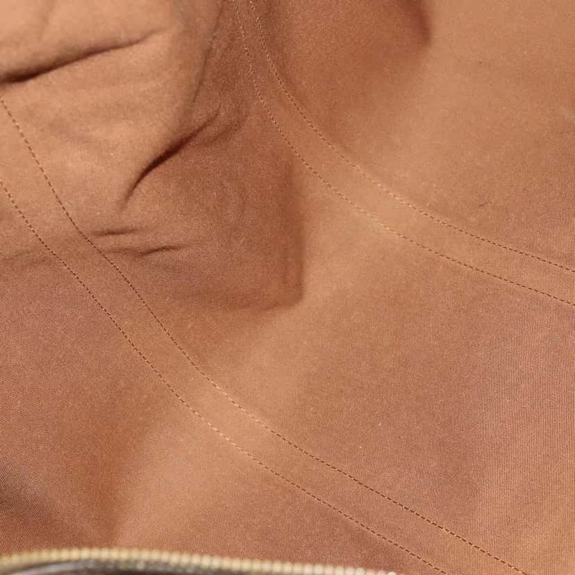 Louis Vuitton Keepall Bag Brown Canvas Fair condition - Box View