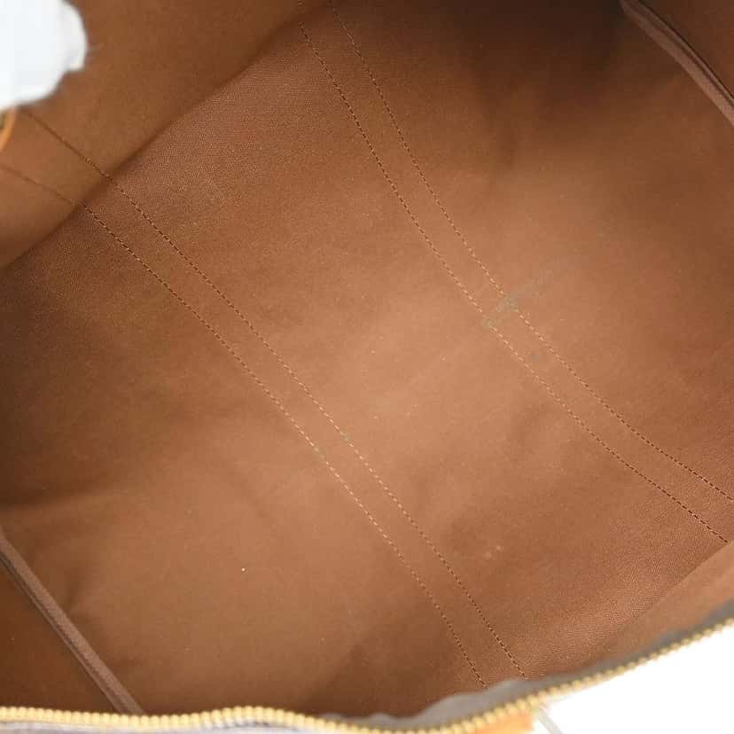 Louis Vuitton Keepall Bag Brown Canvas Good condition - Inside View