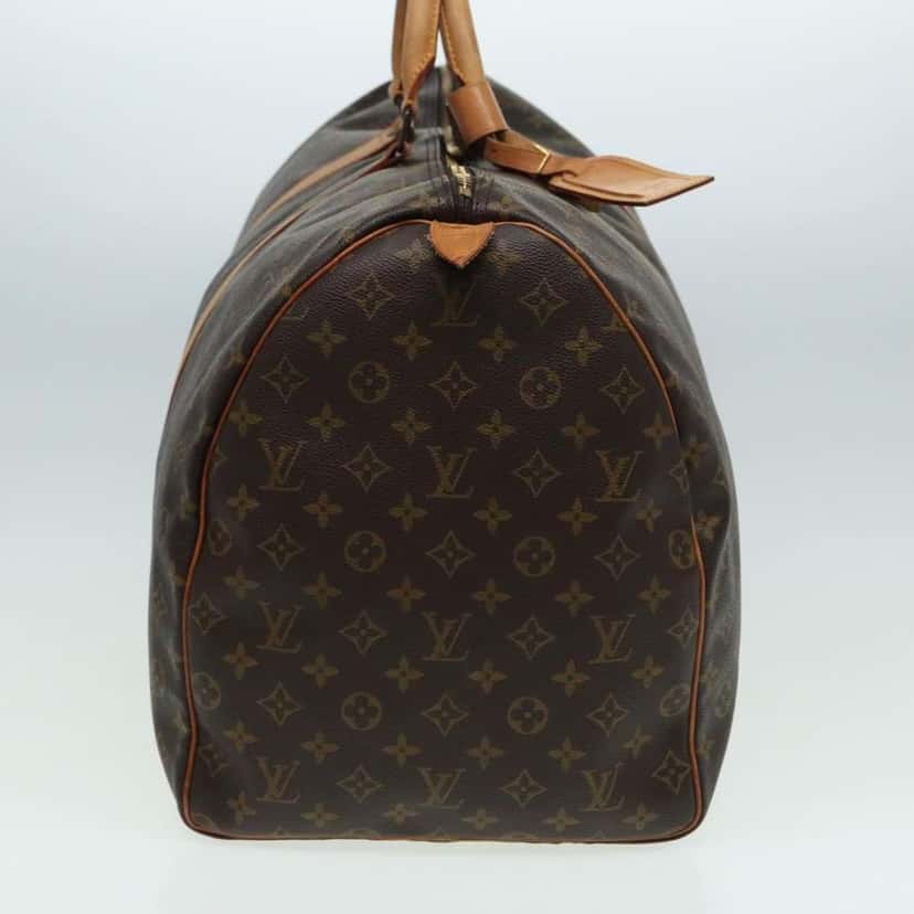 Louis Vuitton Keepall Bag Brown Canvas Fair condition - Inside View
