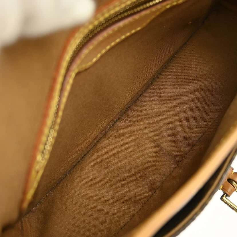 Louis Vuitton Sologne Handbag Brown Canvas Fair condition - Inside View