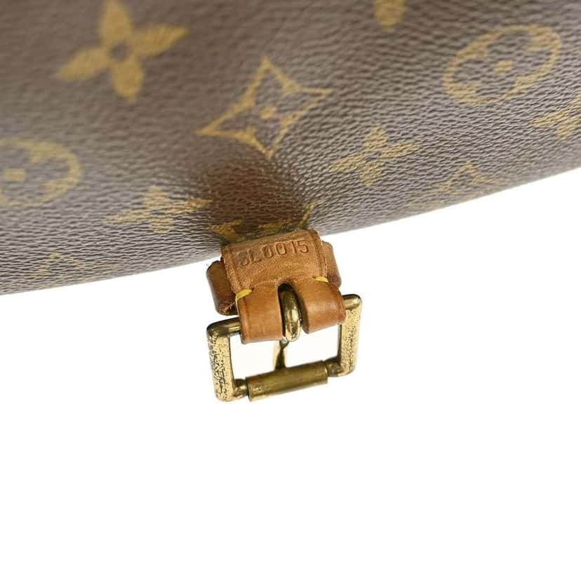 Louis Vuitton Sologne Handbag Brown Canvas Fair condition - Box View