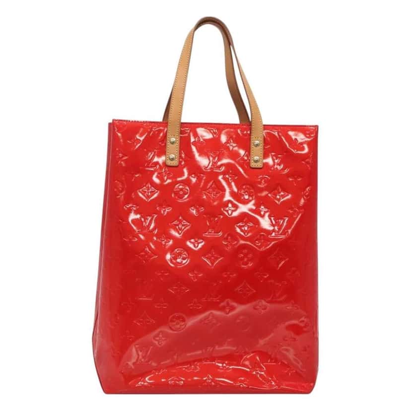 Louis Vuitton Reade Handbag Red Good condition - Back View