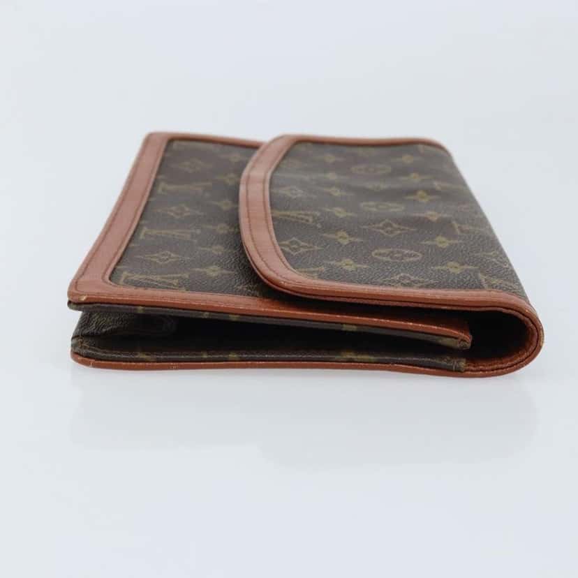 Louis Vuitton Dame Pochette Brown Canvas Fair condition - Inside View