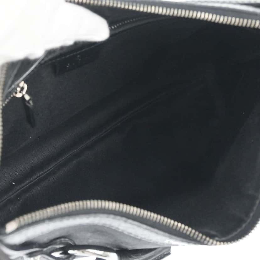 Gucci Vintage Horsebit Shoulder bag Black Good condition - Inside View