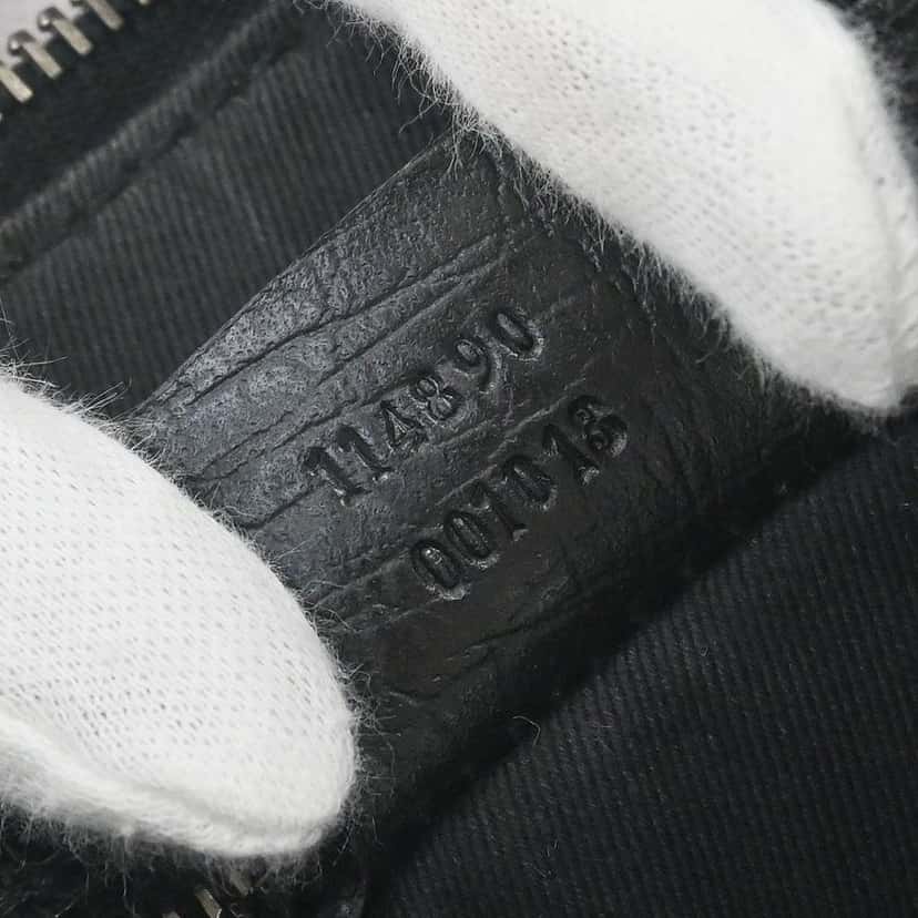 Gucci Vintage Horsebit Shoulder bag Black Good condition - Box View