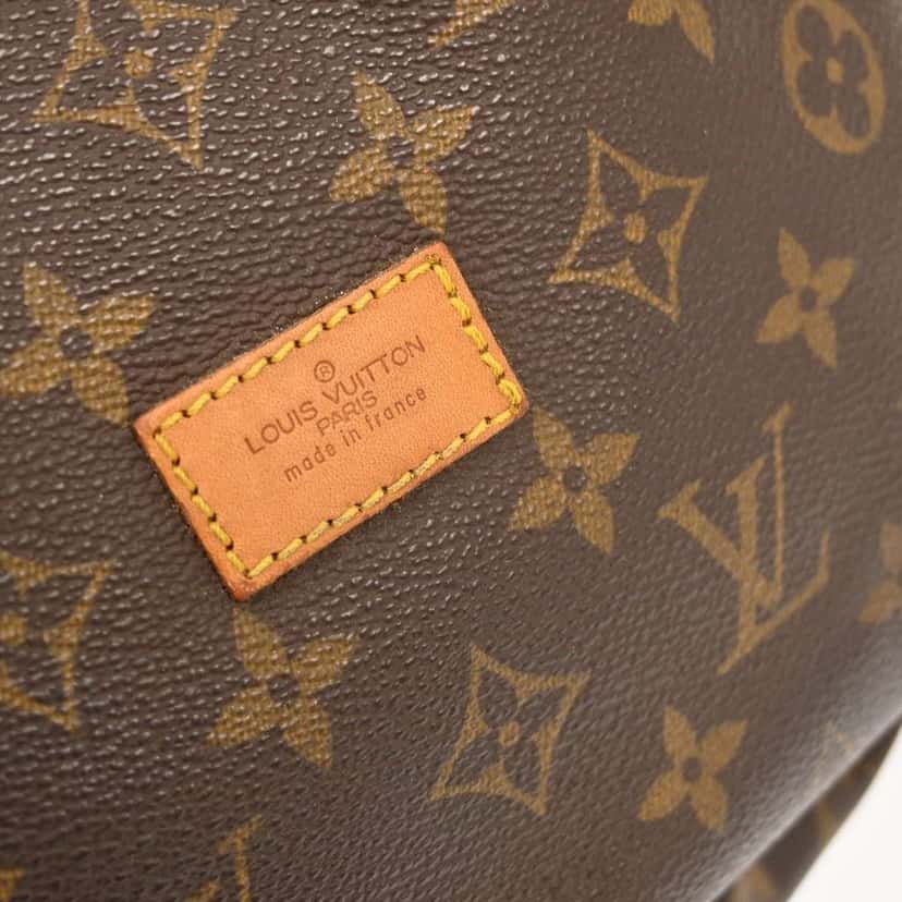 Louis Vuitton Saumur Handbag Brown Canvas Fair condition - Box View