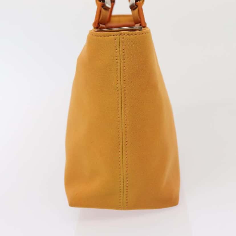 Salvatore Ferragamo Vintage Handbag Orange Canvas Good condition - Inside View