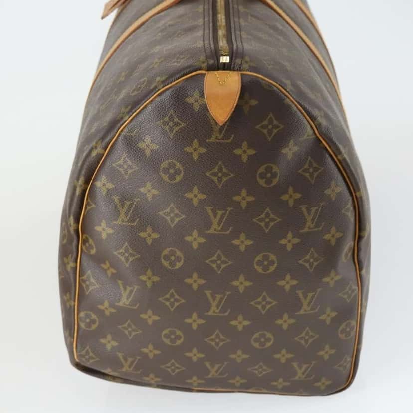 Louis Vuitton Keepall Bag Brown Canvas Fair condition - Inside View