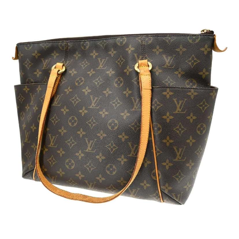 Louis Vuitton Totally Handbag Brown Canvas Fair condition - Back View