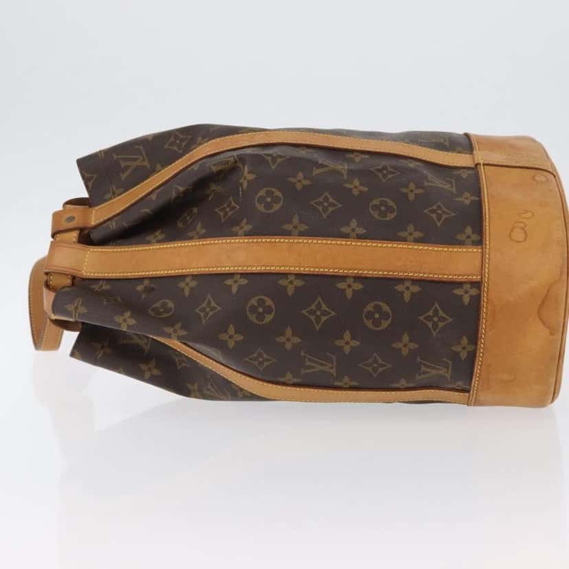Louis Vuitton Randonnee Backpack Brown Canvas Fair condition - Model View