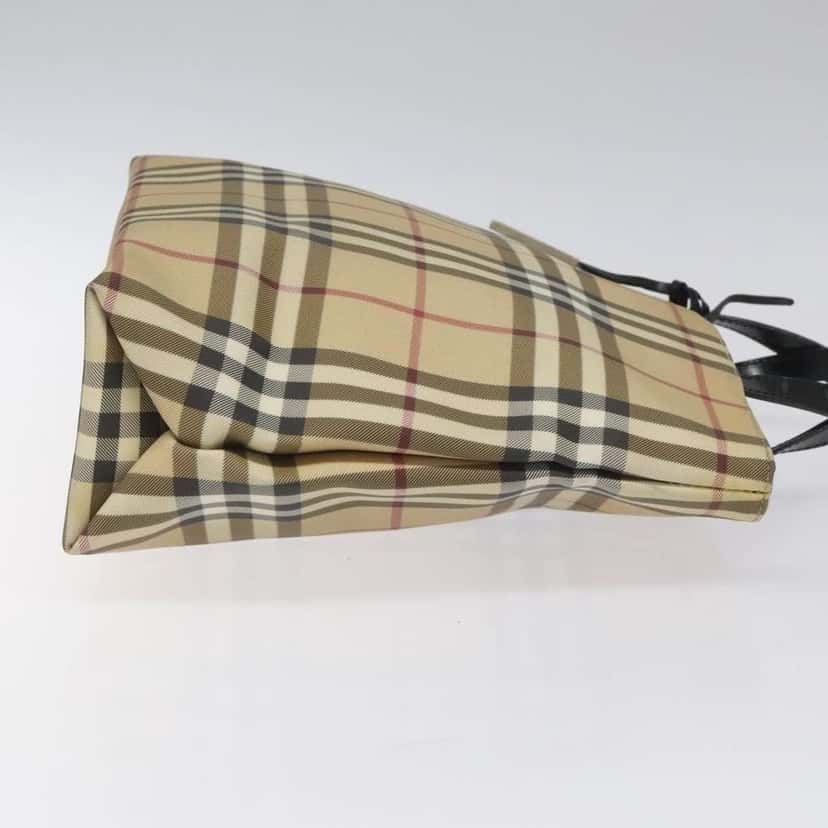Burberry Nova Check Handbag Beige Canvas Good condition - Inside View